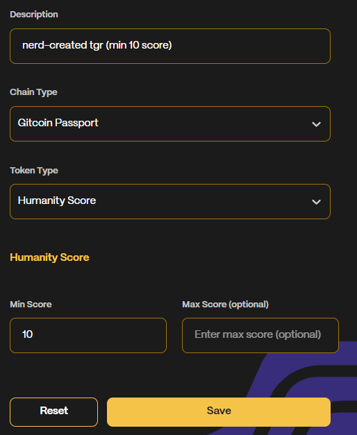 Create a Gitcoin Passport TGR